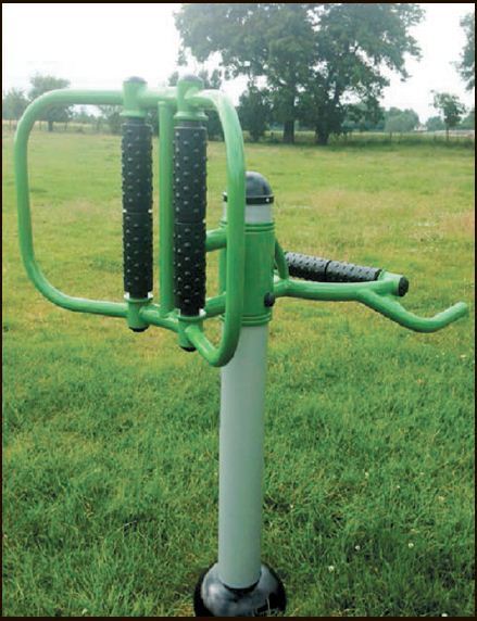 Outdoor Gym Back Massager