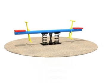 2 Seater Spring See-Saw  MW-083-SS