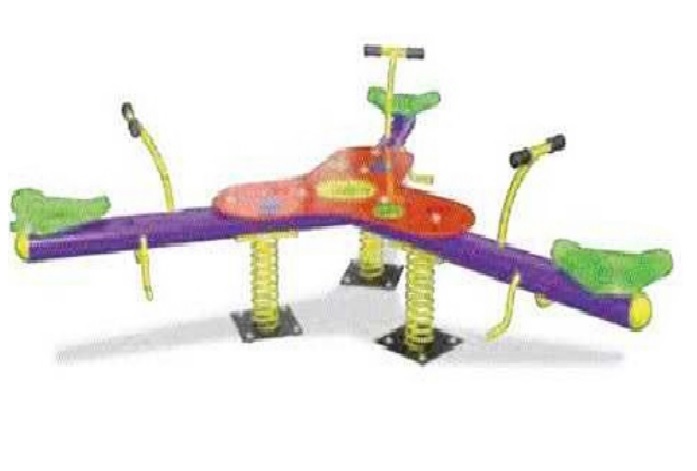3 SEATER SPRING SEE SAW