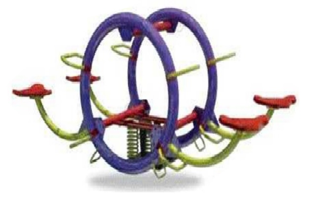 4 SEATER SPRING SEE SAW
