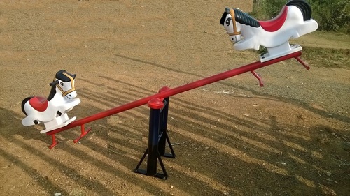 double-horse-sea-saw