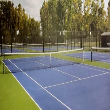 Outdoor 9 layer Synthetic Acrylic Tennis Court